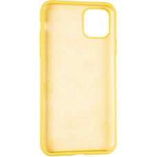 Чехол-силикон оригинал Full Cover Soft Matte iPhone 11 Pro Max, Canary yellow