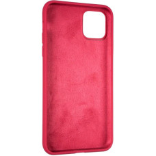 Чехол-силикон оригинал Full Cover Soft Matte iPhone 11 Pro Max, Garnet