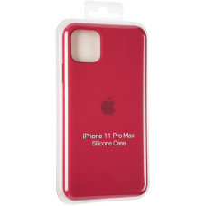 Чехол-силикон оригинал Full Cover Soft Matte iPhone 11 Pro Max, Garnet
