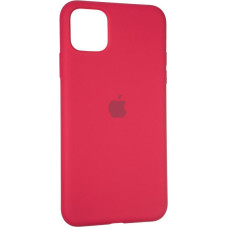 Чехол-силикон оригинал Full Cover Soft Matte iPhone 11 Pro Max, Garnet