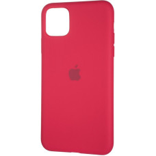 Чехол-силикон оригинал Full Cover Soft Matte iPhone 11 Pro Max, Garnet