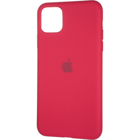 Чехол-силикон оригинал Full Cover Soft Matte iPhone 11 Pro Max Garnet