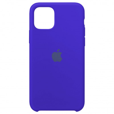 Чехол-силикон оригинал Soft Matte iPhone 11 Pro Max Ultra Blue