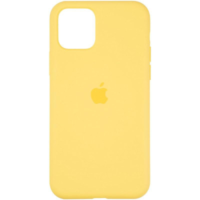Чохол-силікон оригінал Full Soft Matte iPhone 11 Pro Canary yellow