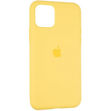 Чехол-силикон оригинал Full Soft Matte iPhone 11 Pro, Canary yellow