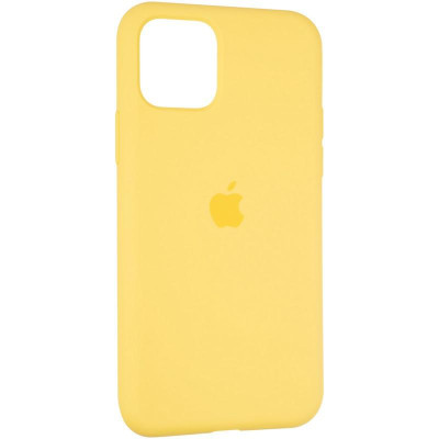 Чохол-силікон оригінал Full Soft Matte iPhone 11 Pro Canary yellow