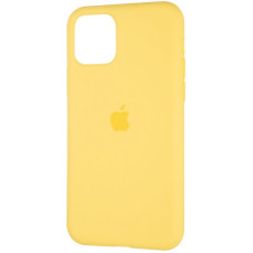 Чехол-силикон оригинал Full Soft Matte iPhone 11 Pro, Canary yellow