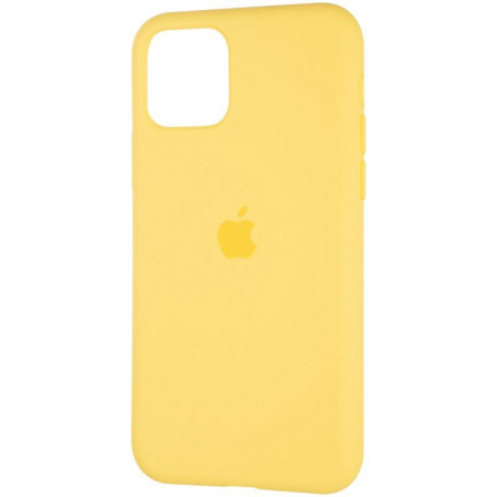 Чехол-силикон оригинал Full Soft Matte iPhone 11 Pro Canary yellow