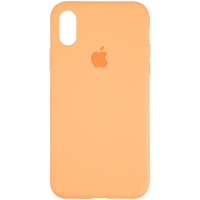 Чехол-силикон оригинал Full Soft Matte iPhone X / XS Papaya