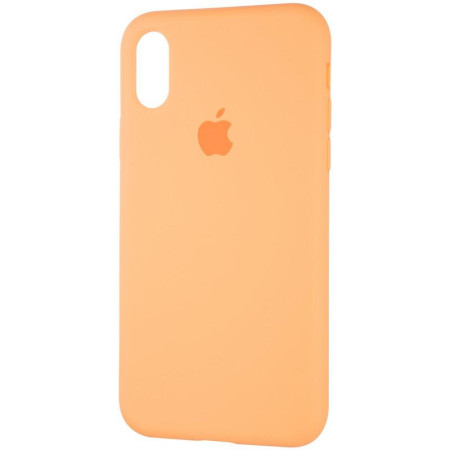 Чехол-силикон оригинал Full Soft Matte iPhone X / XS Papaya