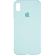 Чехол-силикон оригинал Full Cover Soft Matte iPhone XS Max Ice Sea Blue