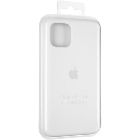 Чехол-силикон оригинал Full Soft Matte iPhone 11 Pro White (Класс А)