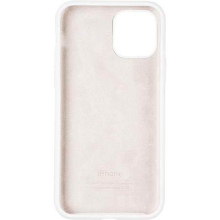 Чехол-силикон оригинал Full Soft Matte iPhone 11 Pro White (Класс А)