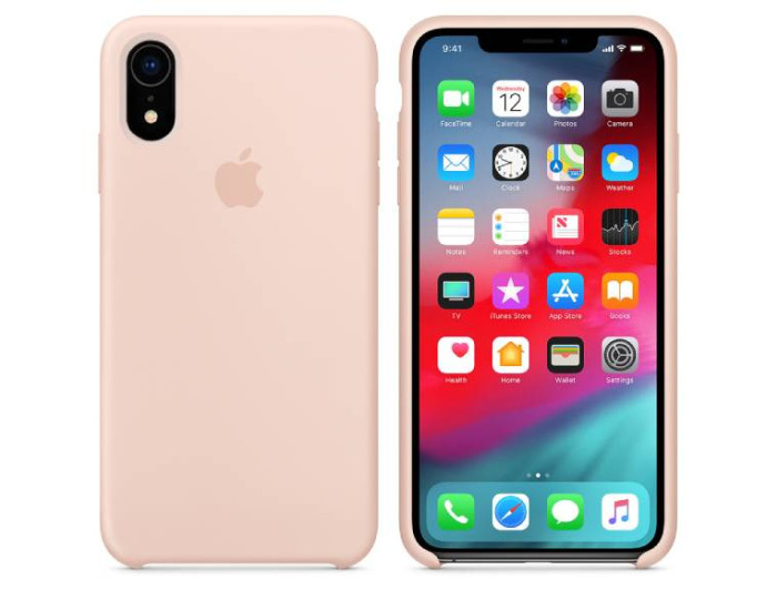 Чехол-силикон оригинал Full Cover Soft Matte iPhone XR, Light pink