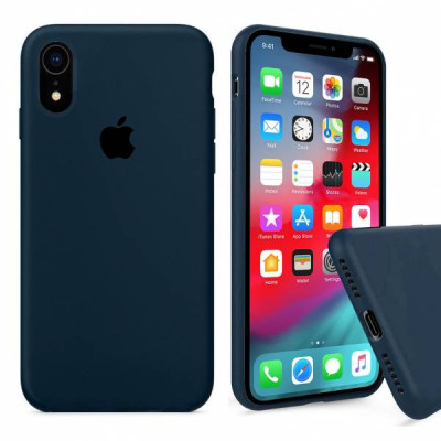 Чохол-силікон оригінал Full Cover Soft Matte iPhone XR Forest Green