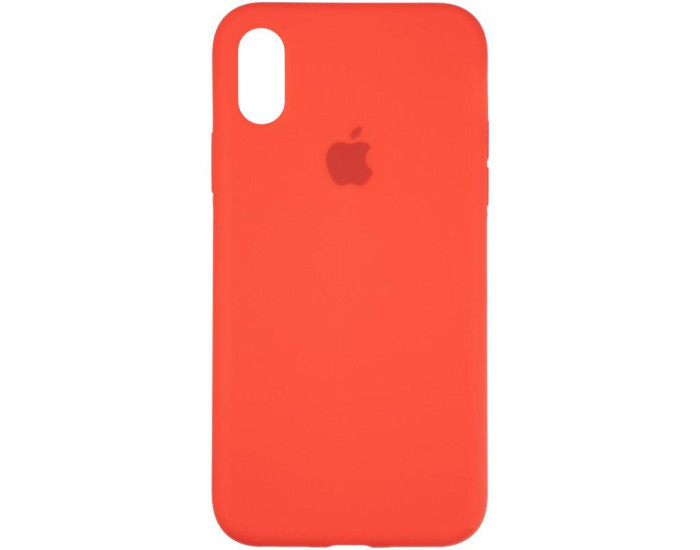 Чехол-силикон оригинал Full Soft Matte iPhone X /XS, Red