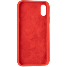 Чехол-силикон оригинал Full Soft Matte iPhone X /XS, Red