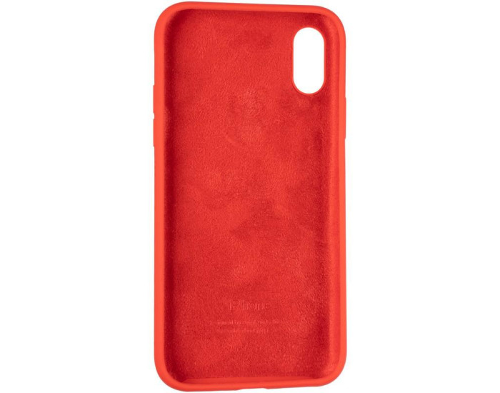 Чехол-силикон оригинал Full Soft Matte iPhone X /XS, Red