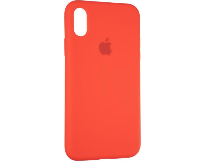 Чехол-силикон оригинал Full Soft Matte iPhone X /XS, Red
