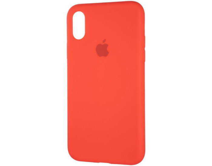 Чехол-силикон оригинал Full Soft Matte iPhone X /XS, Red