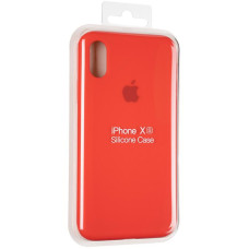 Чехол-силикон оригинал Full Soft Matte iPhone X /XS, Red
