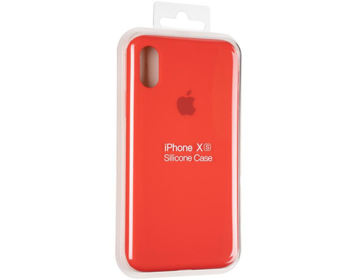 Чехол-силикон оригинал Full Soft Matte iPhone X /XS, Red