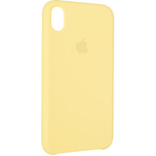 Чехол-силикон оригинал Soft Matte iPhone X /XS, Canary yellow