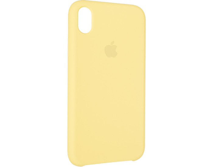 Чехол-силикон оригинал Soft Matte iPhone X /XS, Canary yellow