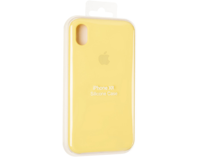 Чехол-силикон оригинал Soft Matte iPhone X /XS, Canary yellow