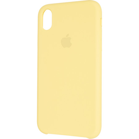 Чехол-силикон оригинал Soft Matte iPhone X / XS Canary Yellow (Класс B)