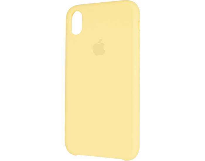 Чехол-силикон оригинал Soft Matte iPhone X /XS, Canary yellow