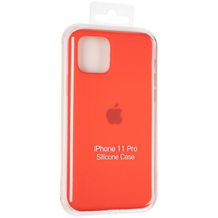 Чехол-силикон оригинал Full Soft Matte iPhone 11 Pro Red (Класс А)