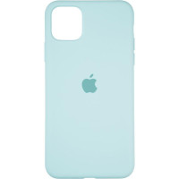 Чехол-силикон оригинал Full Cover Soft Matte iPhone 11 Pro Max Ice Sea Blue