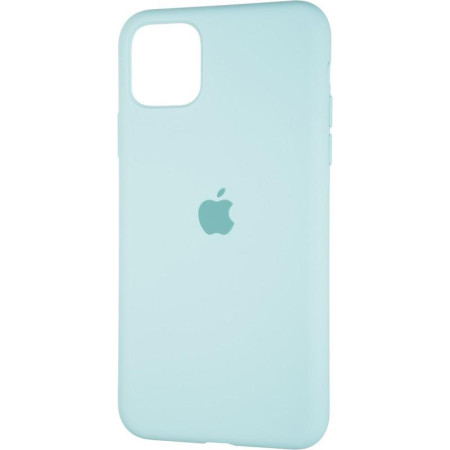 Чехол-силикон оригинал Full Cover Soft Matte iPhone 11 Pro Max Ice Sea Blue
