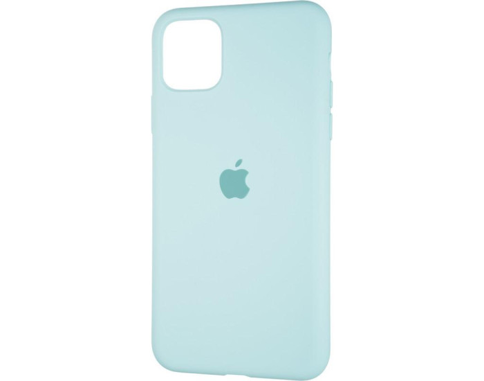Чехол-силикон оригинал Full Cover Soft Matte iPhone 11 Pro Max, Ice sea blue