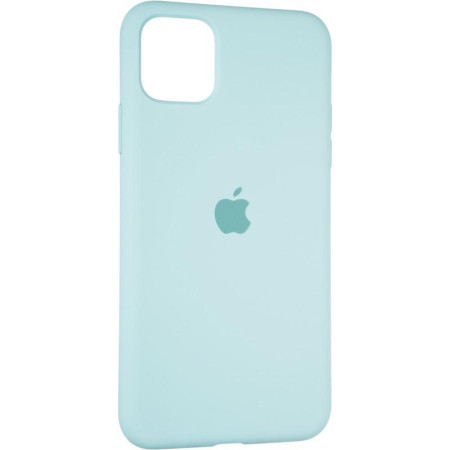 Чехол-силикон оригинал Full Cover Soft Matte iPhone 11 Pro Max Ice Sea Blue