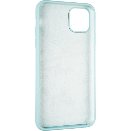Чехол-силикон оригинал Full Cover Soft Matte iPhone 11 Pro Max Ice Sea Blue