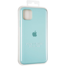 Чехол-силикон оригинал Full Cover Soft Matte iPhone 11 Pro Max, Ice sea blue