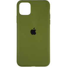 Чехол-силикон оригинал Full Cover Soft Matte iPhone 11 Pro Max Pinery Green (Класс B)