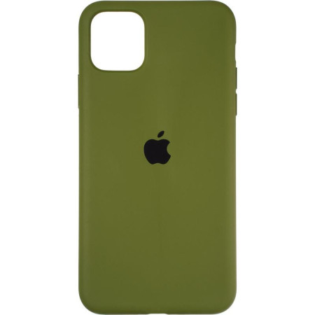 Чехол-силикон оригинал Full Cover Soft Matte iPhone 11 Pro Max Pinery Green (Класс B)