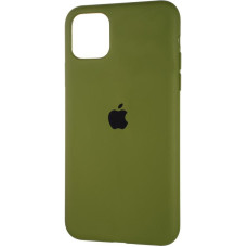 Чехол-силикон оригинал Full Cover Soft Matte iPhone 11 Pro Max, Pinery green