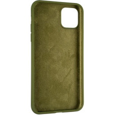 Чехол-силикон оригинал Full Cover Soft Matte iPhone 11 Pro Max, Pinery green