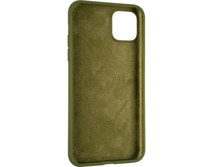 Чехол-силикон оригинал Full Cover Soft Matte iPhone 11 Pro Max, Pinery green
