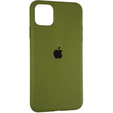 Чехол-силикон оригинал Full Cover Soft Matte iPhone 11 Pro Max, Pinery green