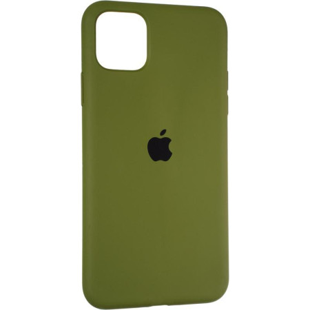 Чехол-силикон оригинал Full Cover Soft Matte iPhone 11 Pro Max Pinery Green (Класс B)