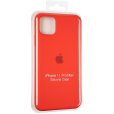 Чехол-силикон оригинал Full Cover Soft Matte iPhone 11 Pro Max, Red