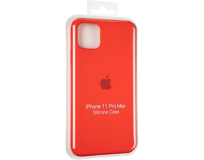 Чехол-силикон оригинал Full Cover Soft Matte iPhone 11 Pro Max, Red