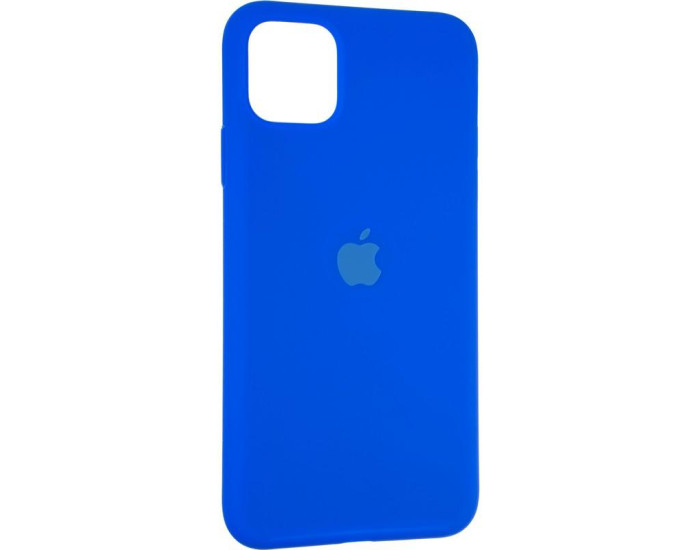 Чехол-силикон оригинал Full Cover Soft Matte iPhone 11 Pro Max, Sapphire blue