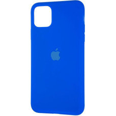 Чехол-силикон оригинал Full Cover Soft Matte iPhone 11 Pro Max, Sapphire blue
