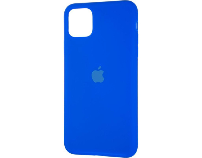Чехол-силикон оригинал Full Cover Soft Matte iPhone 11 Pro Max, Sapphire blue